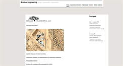 Desktop Screenshot of bosqueengineering.com